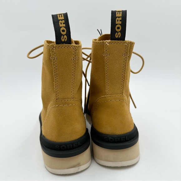 Sorel Hi-Line Lace Boots Geo Yellow Waterproof - Picture 11 of 13